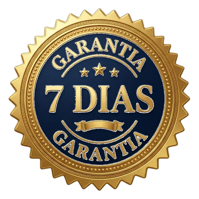 Selo de garantia incondicional de 7 dias