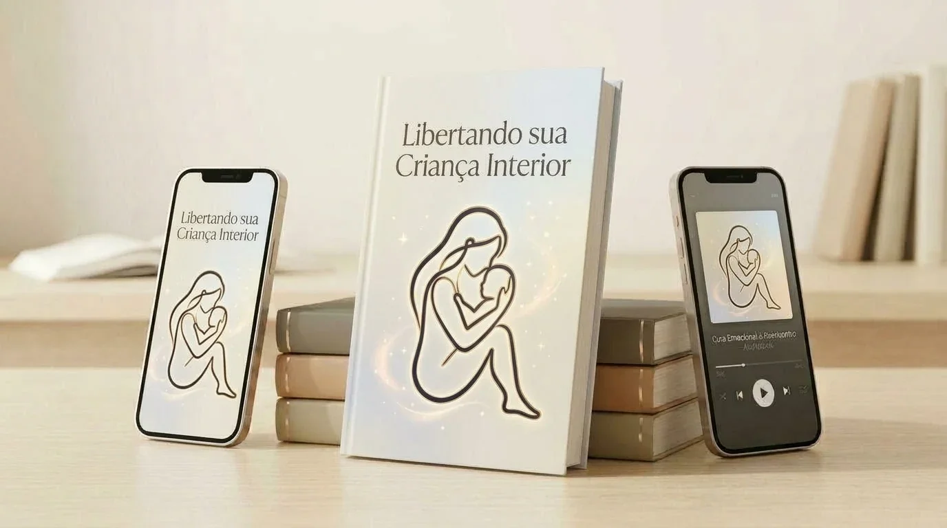 Mockup do bônus Libertando sua Criança Interior