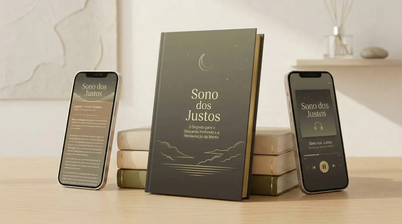 Mockup do bônus O Sono dos Justos